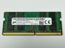 Micron 16GB (1 Stick) PC4-19200 DDR4 2400T SODIMM Memory MTA16ATF2G64HZ-2G3E1 picture