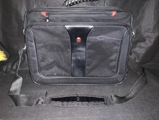 Swiss Army Laptop Briefcase Black Shoulder Bag College Soft Swiss Gear by Wenger picture