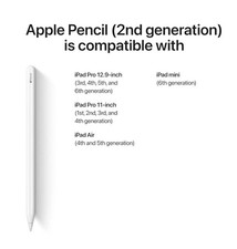 OEM Apple Pencil 2nd Generation A2051 Stylus for iPad Pro 3rd 4th 5th 6th Gen US picture
