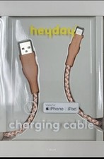 heyday 6 Ft Lightning to USB-A Braided Cable High Speed Charger DC 5V/3A iPhone picture