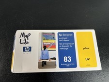 GENUINE HP #83 YELLOW UV PRINTHEAD CLEANER DESIGNJET 5000 5500 C4963A SEALED EXP picture