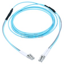 150M 10G OM3 Armored Cable Fiber Patch Cord LC to LC 3.0mm MM 50/125 Duplex picture