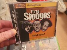 Three Stooges (PC) 4 Classics Plus The History Of The Stooges Collector's Item. picture