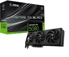 NEW MSI RTX 5080 Inspire 3X OC Black 16GB GDDR7 2655 MHz NVIDIA Graphics Card picture