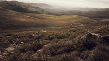 Landscape horizon hills sunlight Custom Gaming Mat Desk picture
