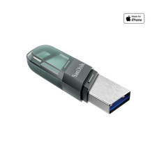 SanDisk 32GB iXpand Flash Drive Flip, Sea Green - SDIX90N-032G-GN6NN picture