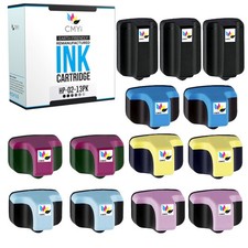 13 PK Ink Cartridges for HP 02 Replacement Cartridge 3 Black 2CMY 2LC 2LM Combo picture