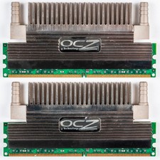 OCZ Flex XLC 2x1GB PC2-6400 DDR2 800MHz CL3 Desktop Water Cooled Memory Retro picture