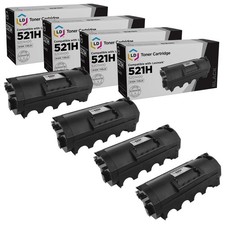 LD Compatible Lexmark 52D1H00 4pk HY Black MS810 MS811 MS812 Printers picture