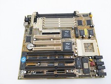 Biostar MB-8500TVD-A AT System Computer Motherboard ONLY 4x ISA CNC DOS picture