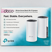 TP-Link Deco E4 AC1200 Whole Home Mesh Wi-Fi System 2-Pack New picture