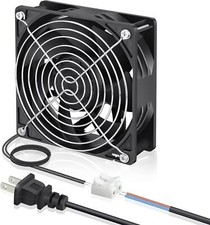 Ec Cooling Fan, 120mm Fan, 120mm 38mm Ac 110v 115v 120v 220v 240v, Dual Ball Be picture