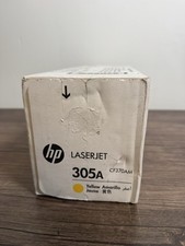 HP Genuine 305A CF370AM Yellow Toner Cartridge Only - New, Sealed picture