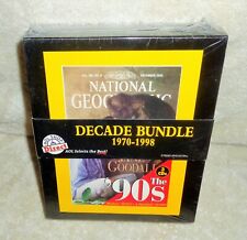 National Geographic Decade Bundle 70's-90's CD-ROM x3 Windows 95 98 3.1 picture