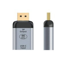 Cablecc USB-C Type C Female Source to Displayport DP Sink HDTV Adapter 4K 60hz picture