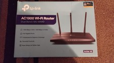 TP-LINK AC1900 (1900Mbps, 4 Port) Wireless Technology Router (ARCHERA8) picture