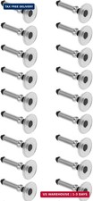 18 Pcs Silver Universal Stylus Replacement Tips,Universal Disc Tips Round Shape picture
