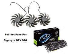 GPU Cooling Fan For Gigabyte GTX 970 GTX970 GV-N970WF3 GV-N970G1 PLD08010S12H picture