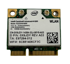 LOT of 5 -Intel Centrino Advanced-N 6205 62205ANHMW abgn PCIe Half HP 695915-001 picture