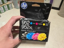 SEALED BOX WEAR HP 952XL/952 (N9K28AN) Ink Cartridge - Combo Pack  Exp 2028 picture