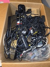 💥Huge Bulk Mixed Lot of Power Cords AC/DC,  Adapters, Cables, USB, AV, 24LBS 💥 picture