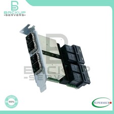 SuperMicro AOM-SAS3-16I16E 16Port Mini-SAS HD Internal to External Cable Adapter picture