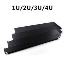 1U 2U 3U 4U Blank Rack Mount Panel Server Network Racks Enclosures Spacer 19inch picture