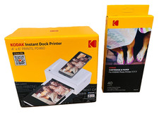 KODAK Dock Plus 4PASS Instant Photo Printer (4x6 inches) + 80 Sheets Bundle picture