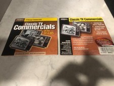 simplymedia  collection of 31 vintage  classic tv commercials in   CD format new picture