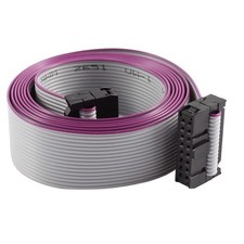 2.54mm 2x16P Pitch 16 Pin 16 Wire Cable to Female IDC Flat Ribbon Female 118cm picture