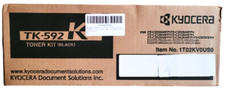 Kyocera TK-592K TK-592 K TK592 TK592K Black 1T02KV0US0 Toner Kit picture