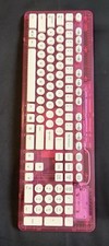 Rare Rock Candy Wireless Keyboard Pink Palooza 904-005 No Dongle  picture