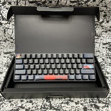 SURMEN Mechanical Gaming Keyboard Lighted Japanese Sun Black GS61 Wired Open Box picture