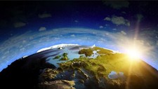 Landscape europe world planet earth space Custom Gaming Mat Desk picture