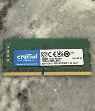 CRUCIAL 8GB DDR4 3200 MHz PC4-25600 Laptop SODIMM Non-ECC 260-Pin Memory RAM 8G picture