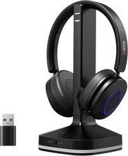 Wantek Wireless Headset with Noise Cancelling Microphone Bluetooth 6.0 Headphone picture