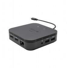 I-TEC Thunderbolt 3 Travel Dock Dual 4K PD 60W Docking Station Universal Black picture