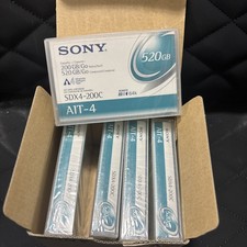 Sony SDX4-200C 200/520GB AIT4 New Sealed AIT 4 SDX 4 - Lot of 5 picture