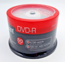 50-Pack Spindle Gigaware DVD-R 120Min VIDEO 4.7GB DATA 16X Speed Blank Discs NEW picture