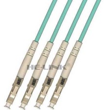 200M LC-LC Outdoor Armored 10G OM3 MM 4 Strands Fiber Optic Cable picture