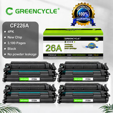 4 Pack CF226A Toner Cartridge fits HP 26A LaserJet Pro M402dne M402d M402dn M402 picture