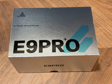 SOLAKAKA E9 PRO Vertical Ergonomic Wireless MMO Gaming Mouse Black Tri-Mode picture
