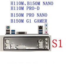 Backplate For MSI H110M PRO-D, H110M NANO, B150M NANO Motherboard IO Shield picture