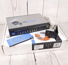 Cisco LINKSYS SRW208 8-port 10/100 + 2-Port Gigabit Switch - No Power Cable picture