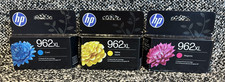 Genuine Set of 3 HP 962XL Ink Cartridges Dates: 2027 & 2028 picture