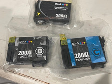 EZink T200XL Black, Yellow & Cayan for Epson Printer picture