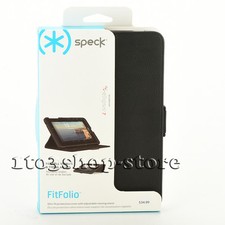 Speck FitFolio Folio Leather Case w/Stand Cover for Verizon ELLIPSIS 7 Black picture