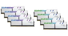 G.Skill Trident Z Royal Silver 128GB (8x 16GB) DDR4 RAM F4-3200C14Q2-128GTRS picture