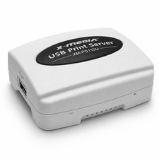 X-MEDIA XM-PS110U 1-Port 10/100Mbps Fast Ethernet USB Print Server | USB 2.0 ... picture
