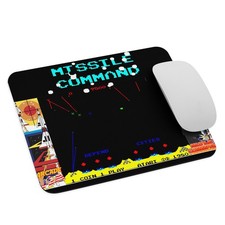 Atari Missile Command Retro Arcade Mouse Pad (9.5